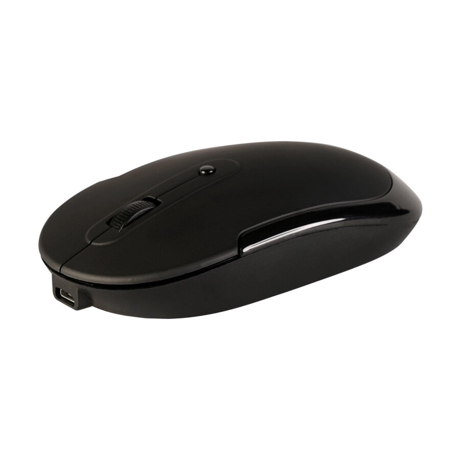 MF Product 0118 Sessiz Şarj Edilebilir Wireless Mouse Siyah - 1