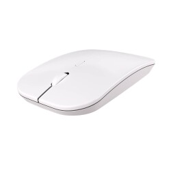  MF Product 0678 Hibrit Bluetooth & Wireless Pilli Kablosuz Mouse - Beyaz - 2