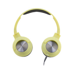 MF Product Acoustic 0107 Mikrofonlu Kablolu Kulaküstü Kulaklık Sarı - 3