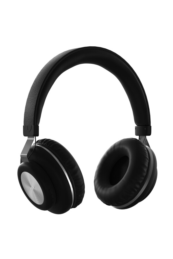 MF Product Acoustic 0125 Mikrofonlu Kulak Üstü Kablosuz Bluetooth Kulaklık Siyah - 1