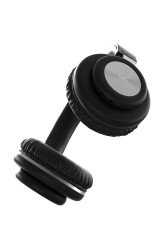 MF Product Acoustic 0125 Mikrofonlu Kulak Üstü Kablosuz Bluetooth Kulaklık Siyah - 3