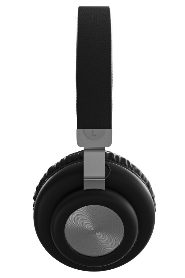 MF Product Acoustic 0125 Mikrofonlu Kulak Üstü Kablosuz Bluetooth Kulaklık Siyah - 4