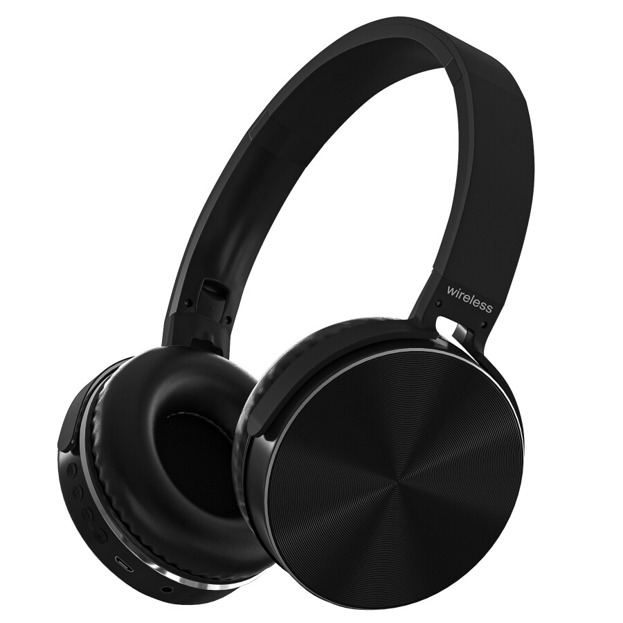 MF Product Acoustic 0128 Mikrofonlu Kulaküstü Kablosuz Bluetooth Kulaklık Siyah - 2
