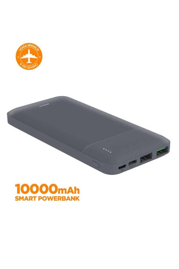 Polosmart PBS101 Micro USB + Type C Girişli 10.000 Mah Powerbank - 4